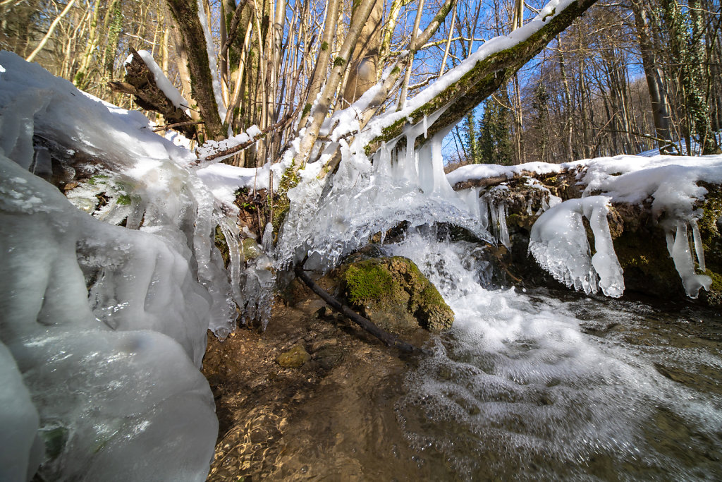 Eggerbach, kleiner Wasserfall